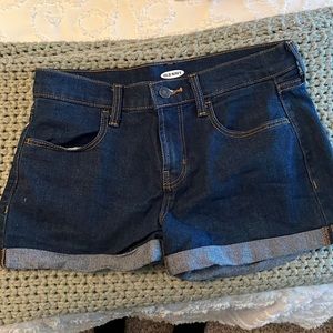 Old navy mid rise jean shorts size 2